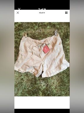 Relax Tommy Bahama Two Palms Cargo Shorts NWT women’s Sz 4 Bleached Sand Colot